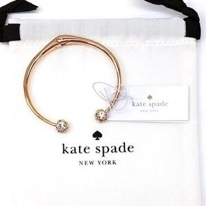Kate Spade Gold Bracelet with Crystal Accents